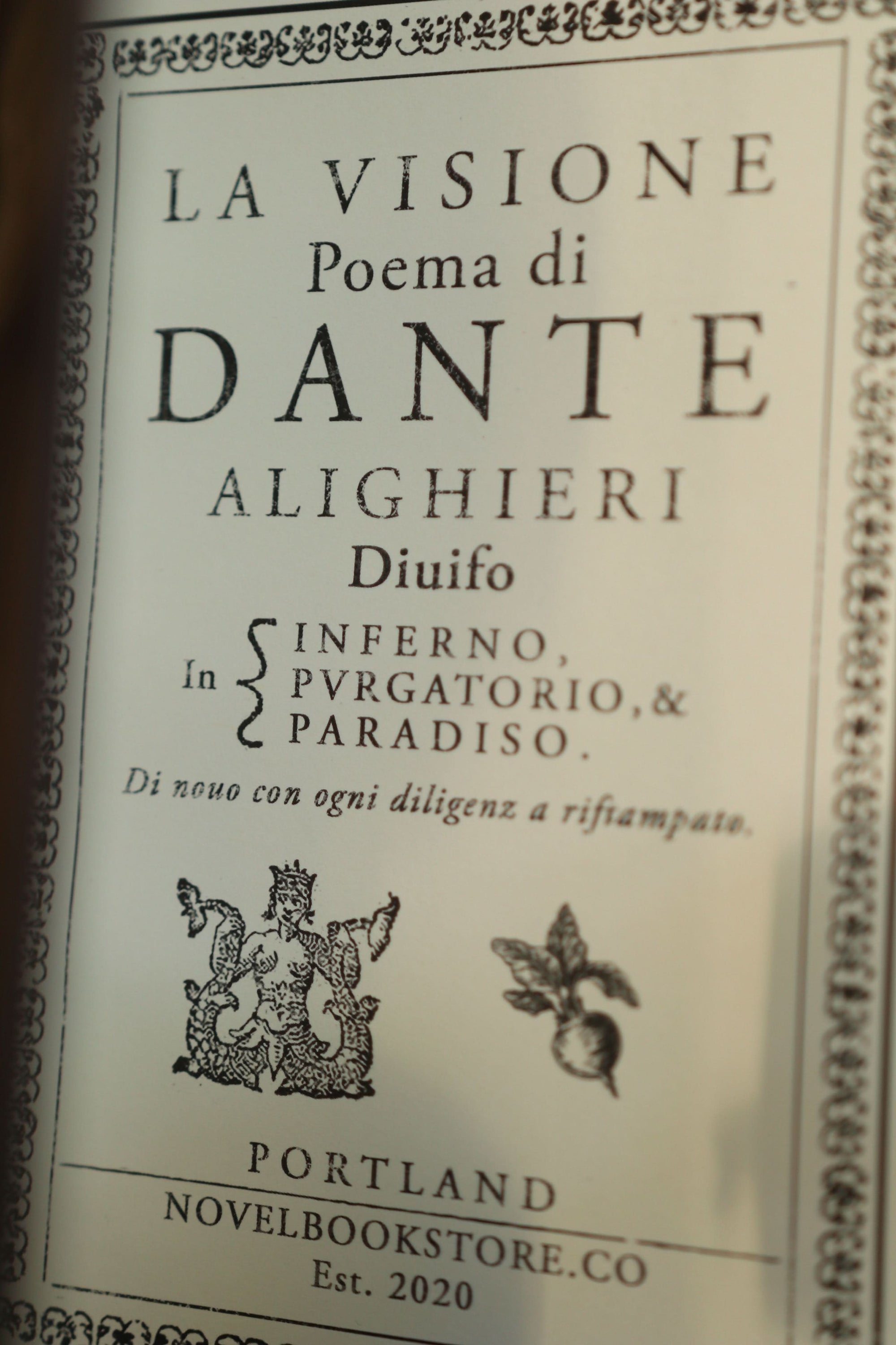 *Dante's Inferno by Dante Alighieri 1320 Book Journal - Novelbookstore.co