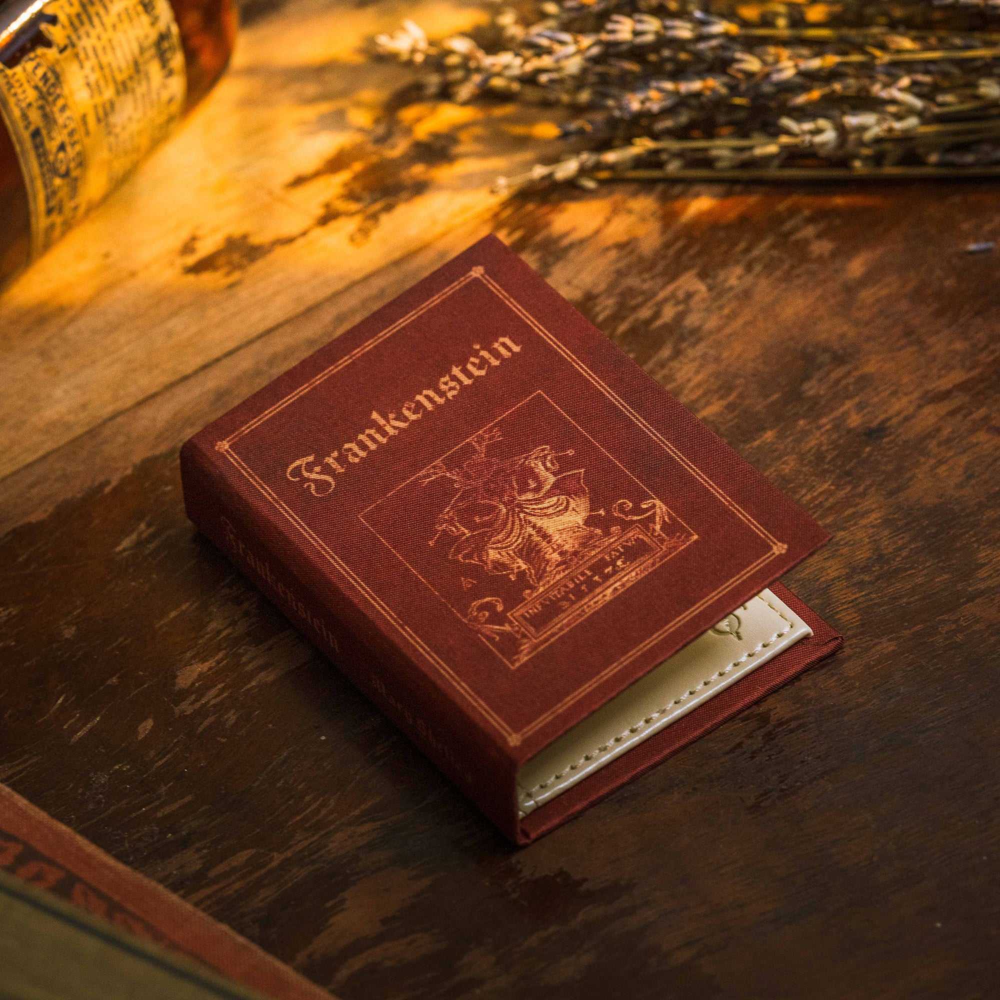 Frankenstein by Mary Shelley 1818 Book Wallet - Novelbookstore.co