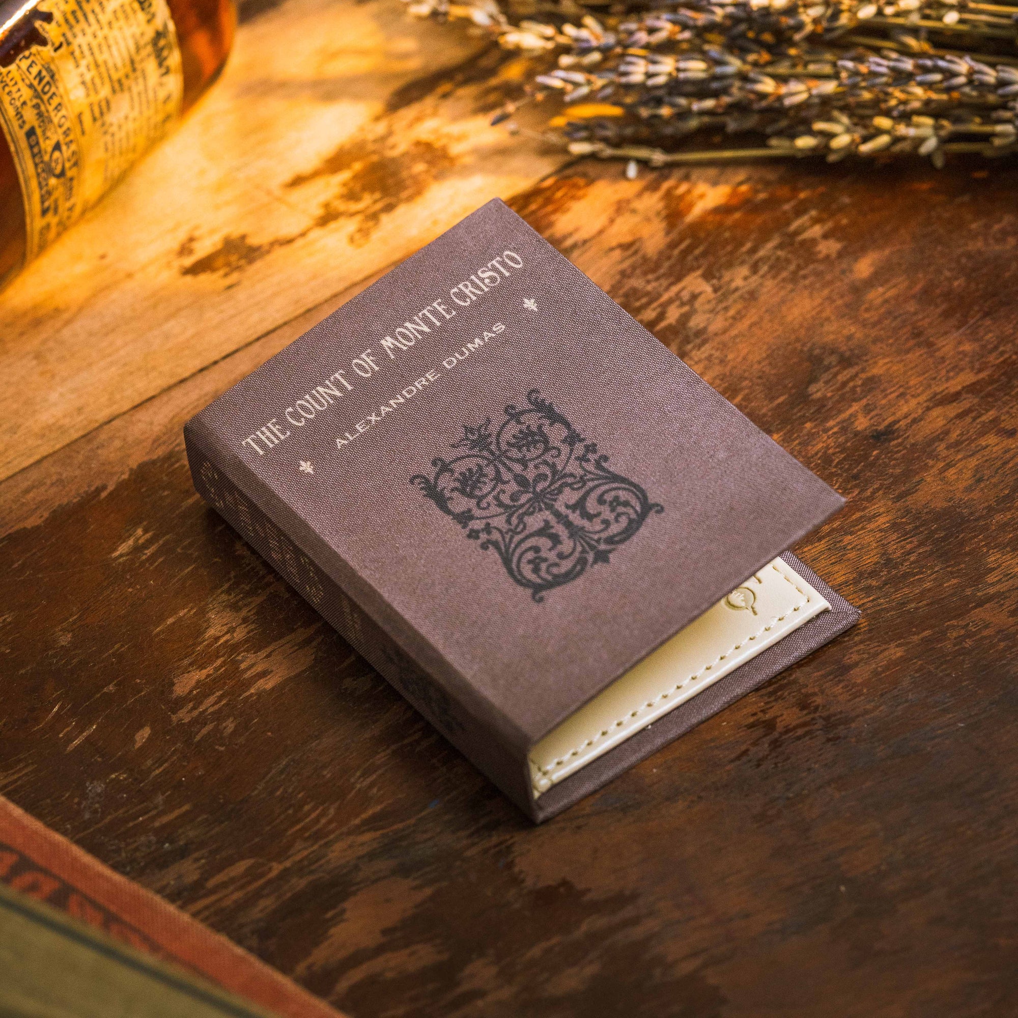 The Count of Monte Cristo by Alexandre Dumas 1844 Book Wallet - Novelbookstore.co