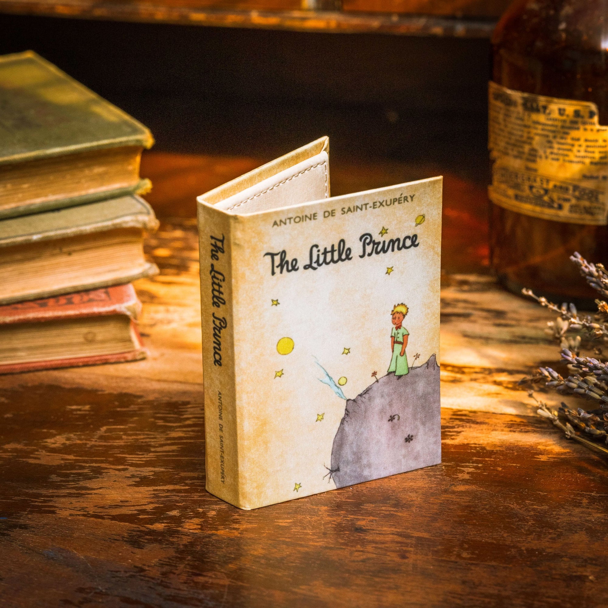 The Little Prince by Antoine de Saint-Exupéry 1943 Book Wallet - Novelbookstore.co