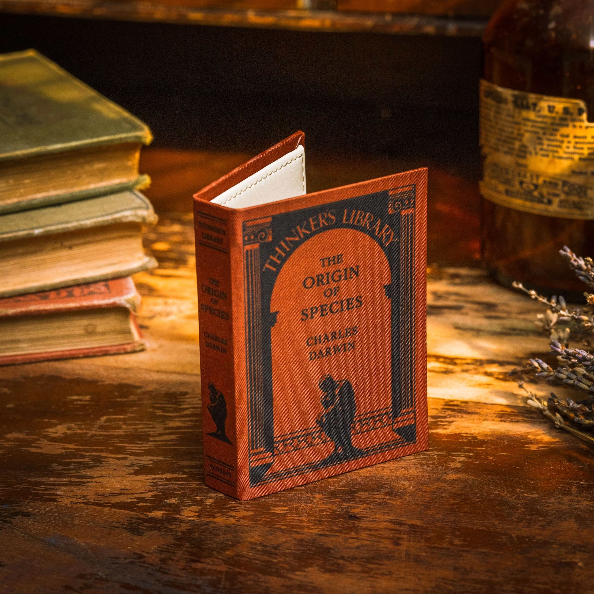 The Origin of Species by Charles Darwin 1859 Book Wallet - Novelbookstore.co
