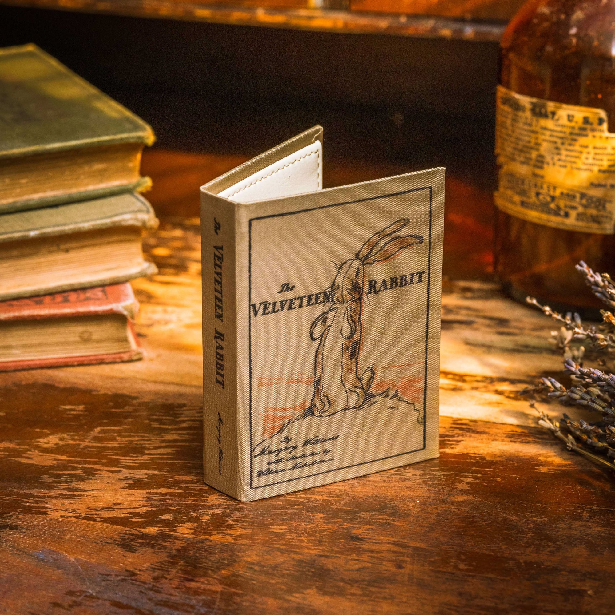 The Velveteen Rabbit  by Margery Williams 1922 Book Wallet - Novelbookstore.co