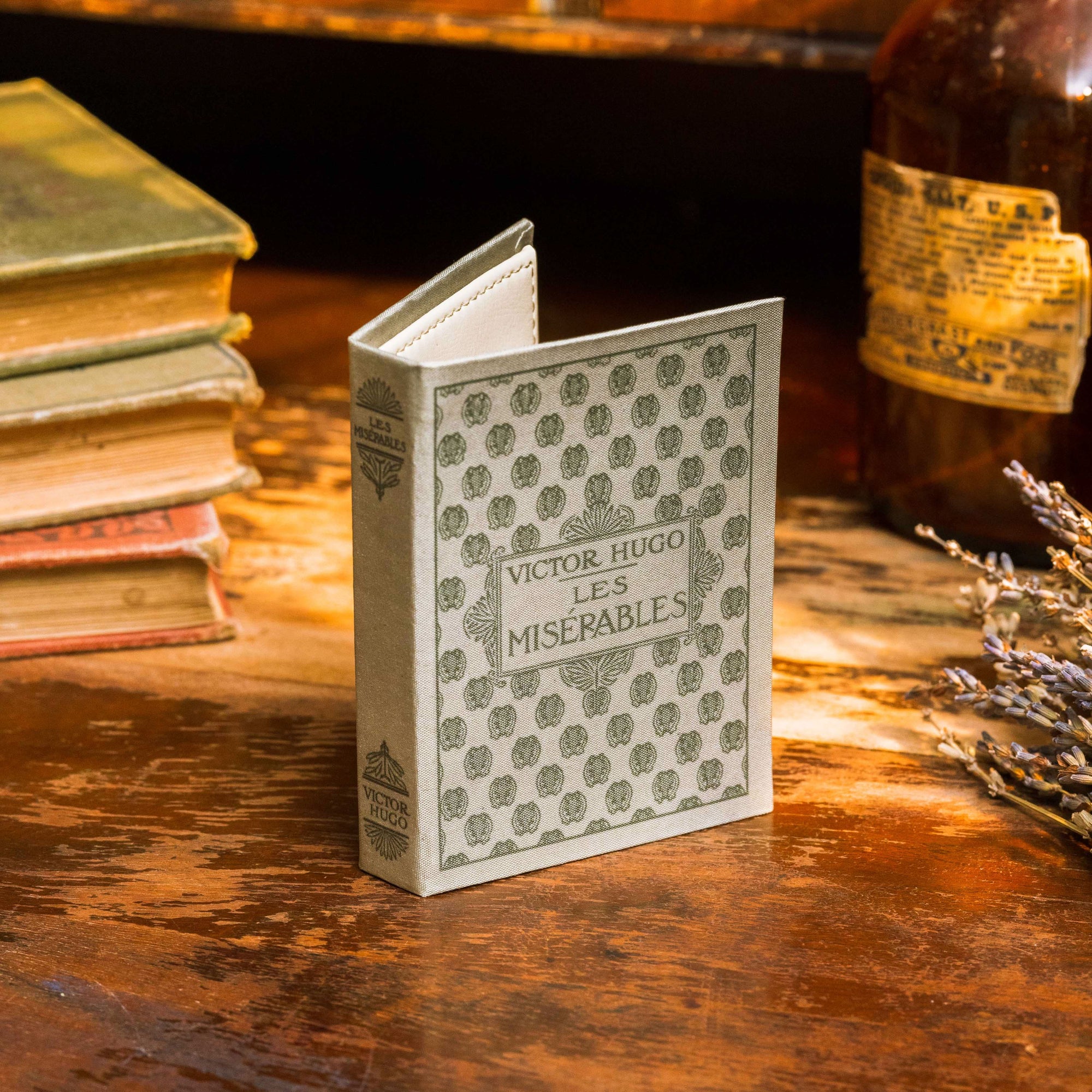 Les Misérables by Victor Hugo 1843 Book Wallet - Novelbookstore.co
