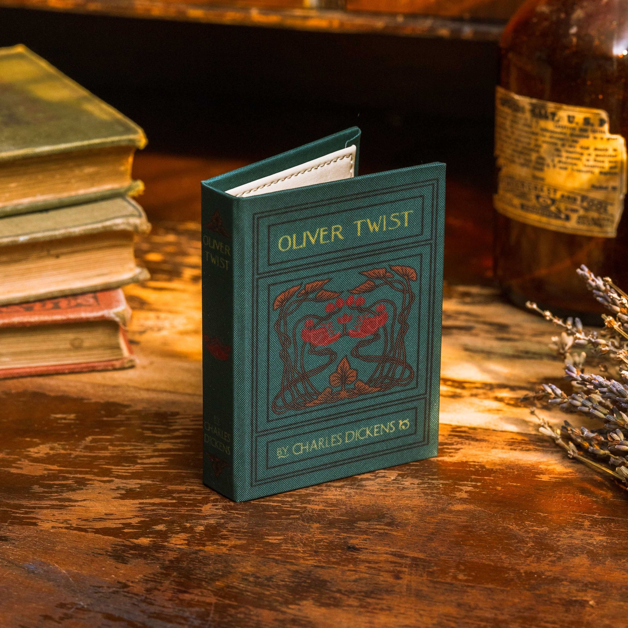 Oliver Twist by Charles Dickens 1837 Book Wallet - Novelbookstore.co