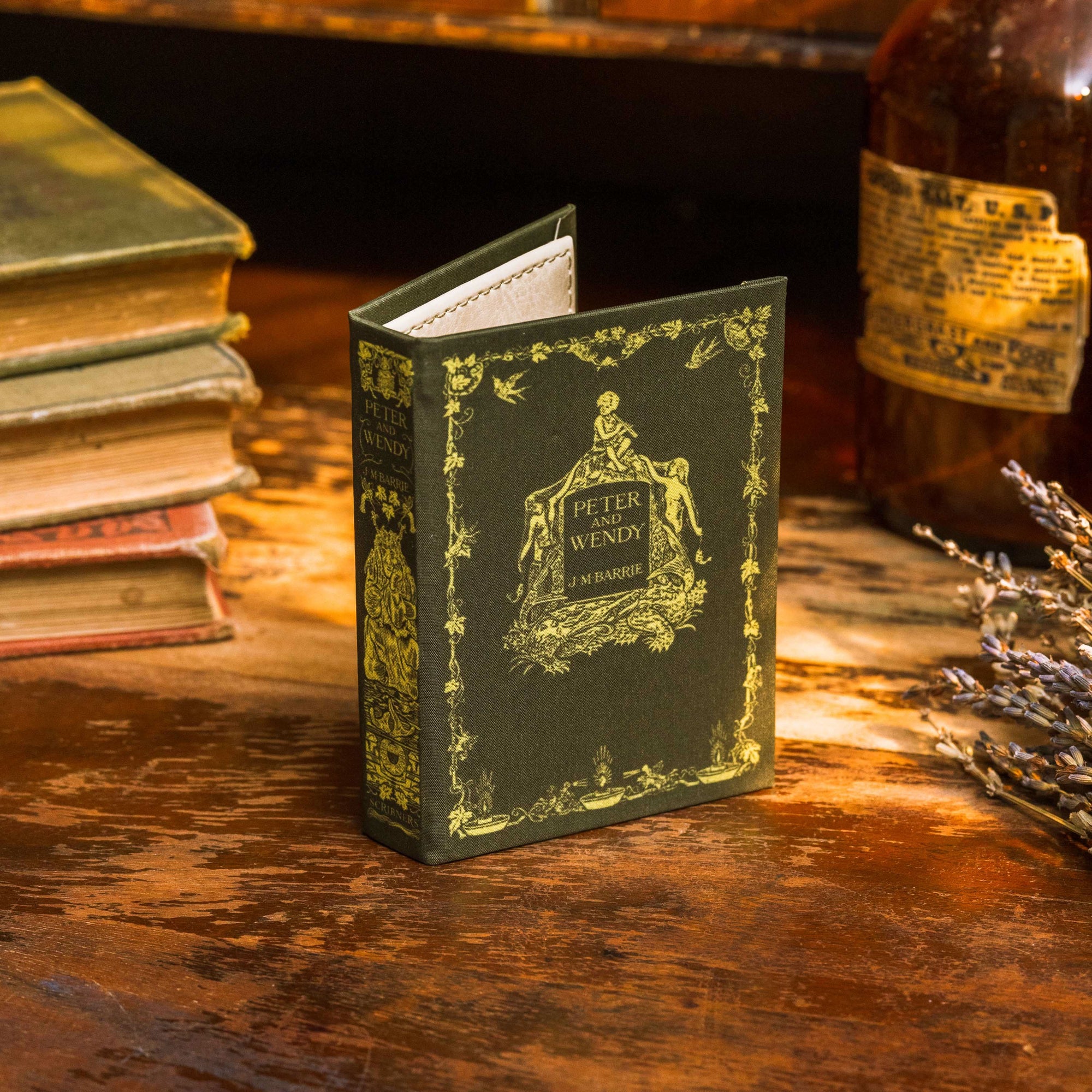 Peter and Wendy by J. M. Barrie 1911 Book Wallet - Novelbookstore.co