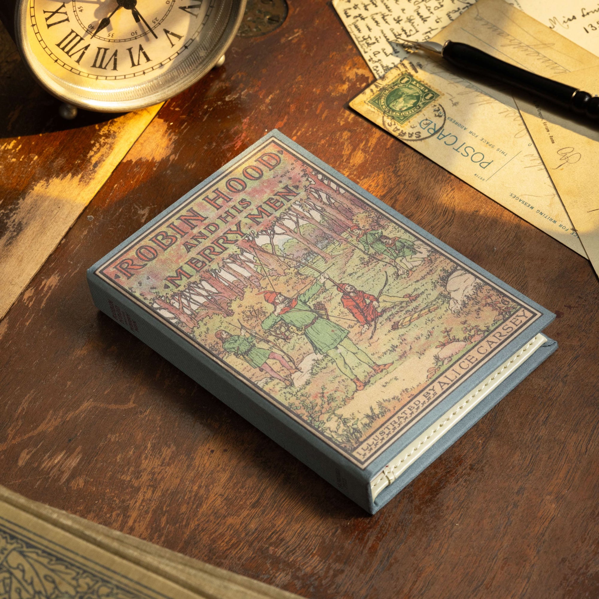 'Robin Hood & His Merry Men' by Howard Pyle 1883 Passport/Notebook Wallet - Novelbookstore.co