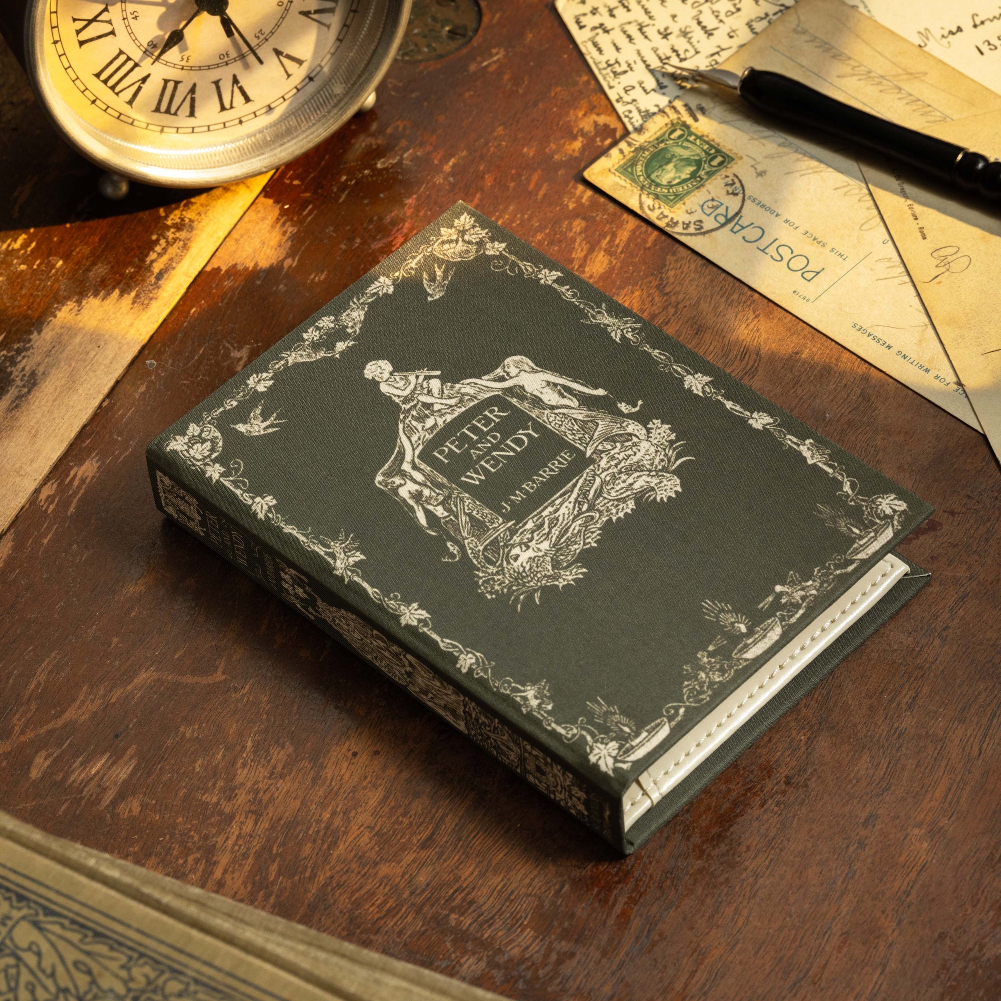'Peter and Wendy' by J. M. Barrie 1911 Passport/Notebook Wallet - Novelbookstore.co