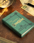'The Count of Monte Cristo' (Emerald Green) by Alexandre Dumas 1844 Passport/Notebook Wallet - Novelbookstore.co