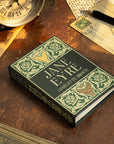 'Jane Eyre' (Forest Green) by Charlotte Brontë 1847 Passport/Notebook Wallet - Novelbookstore.co