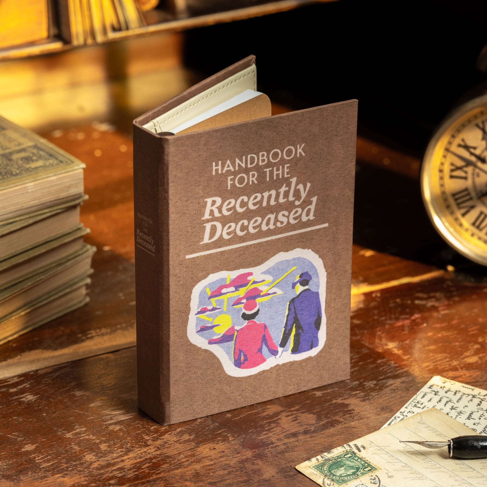 'The Handbook For the Recently Deceased', Beetlejuice 1988 Passport/Notebook Wallet - Novelbookstore.co