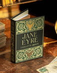 'Jane Eyre' (Forest Green) by Charlotte Brontë 1847 Passport/Notebook Wallet - Novelbookstore.co