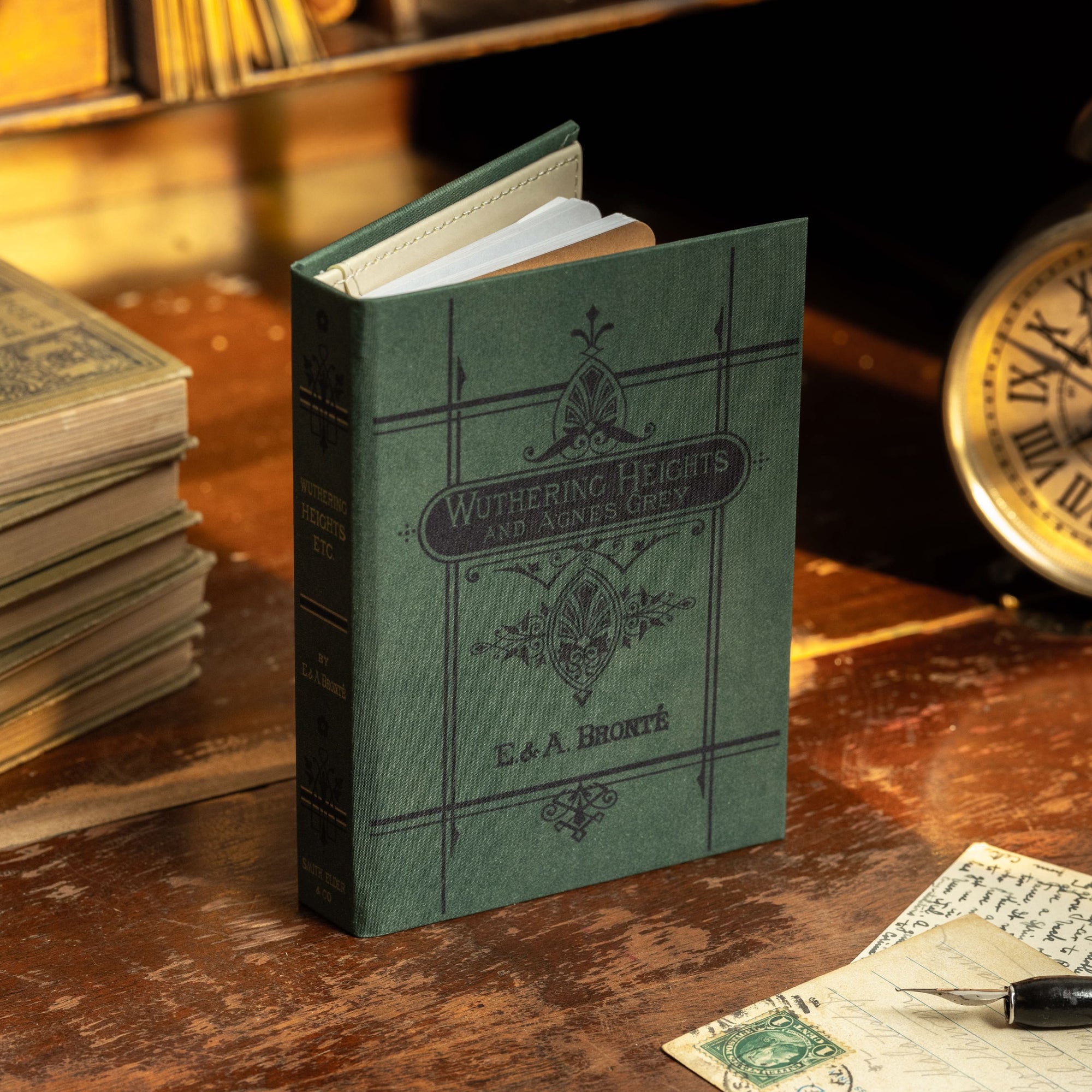 'Wuthering Heights' by Emily Brontë 1847 Passport/Notebook Wallet - Novelbookstore.co