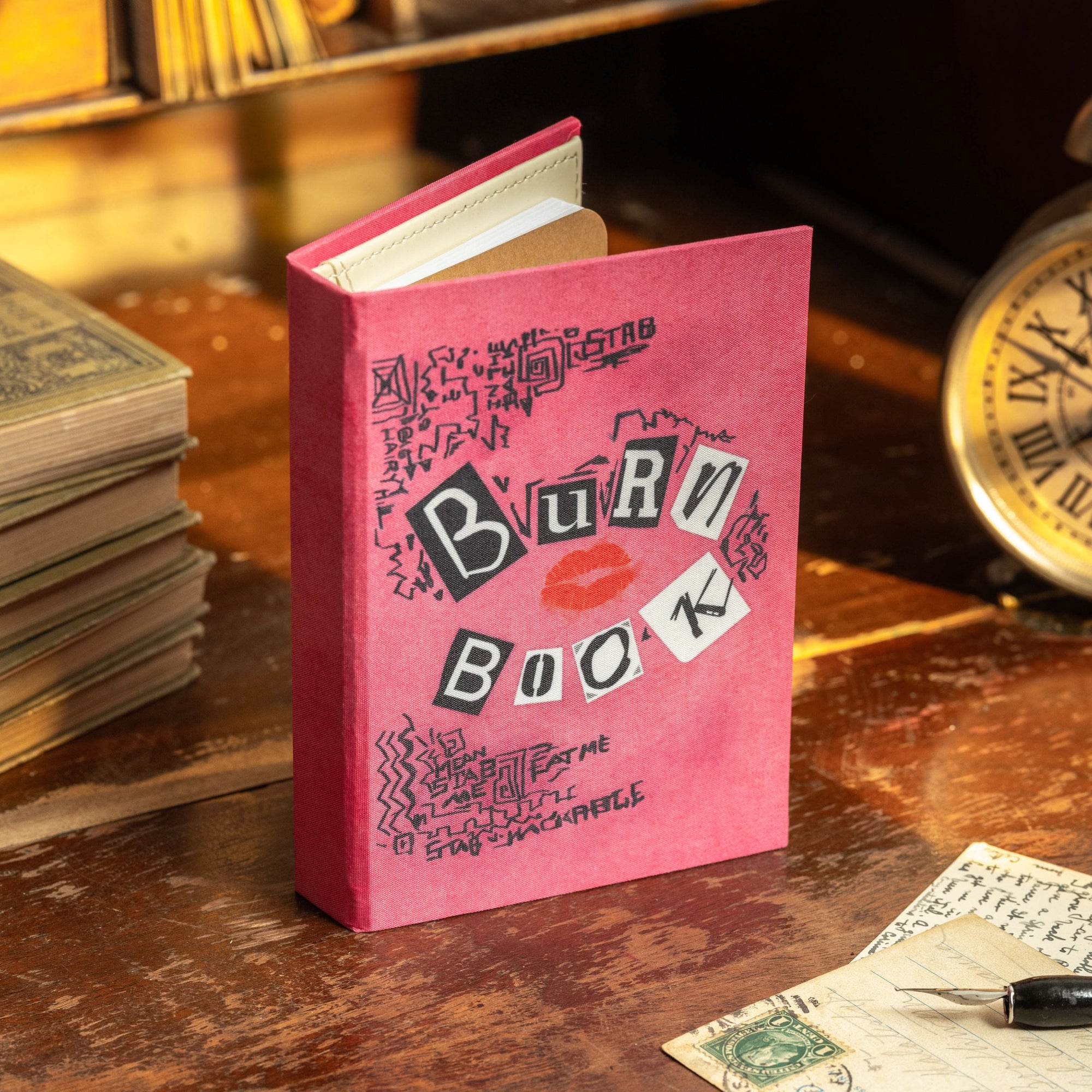 'Burn Book', Mean Girls 2004 Passport/Notebook Wallet - Novelbookstore.co