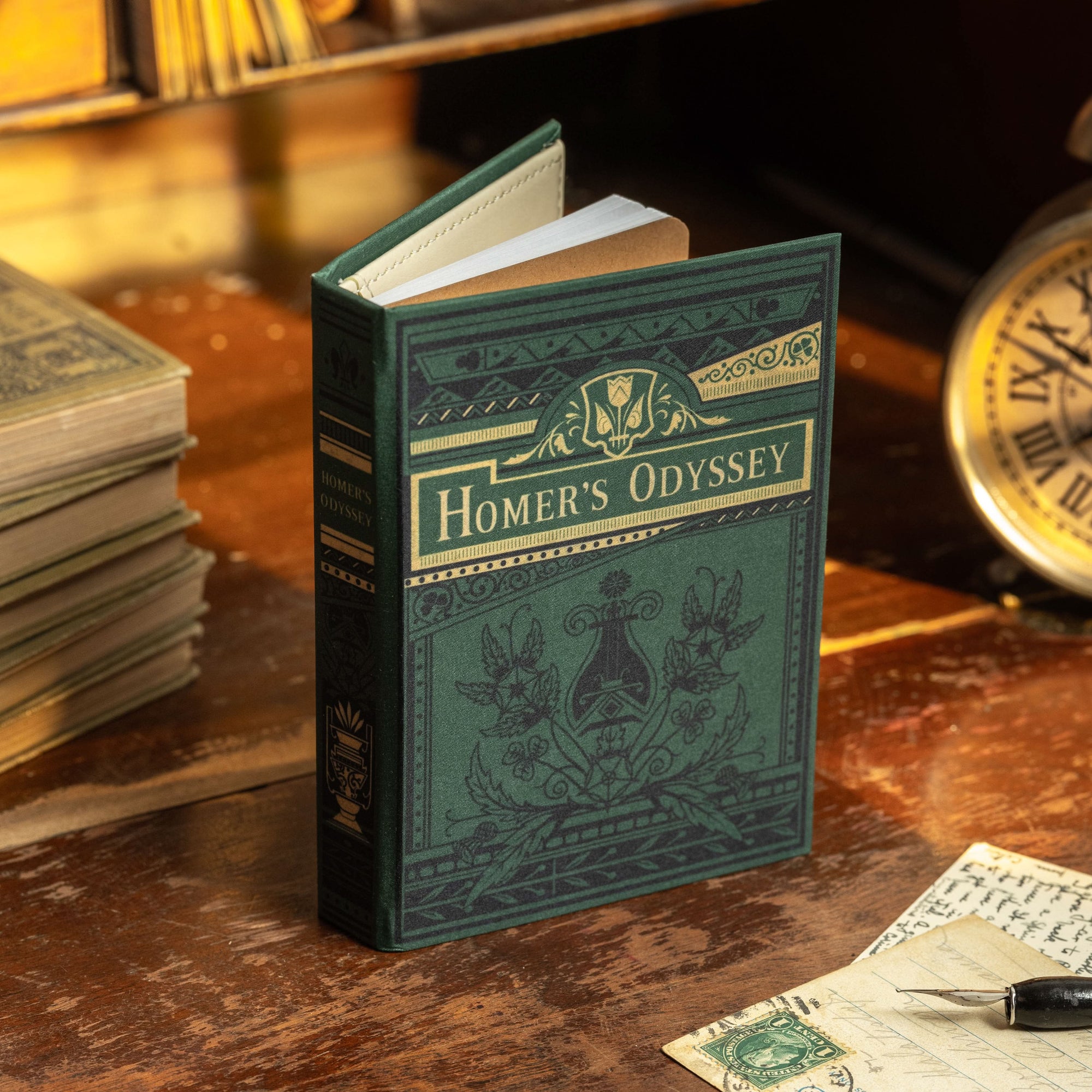 'Odyssey' by Homer 8th Century BC Passport/Notebook Wallet - Novelbookstore.co