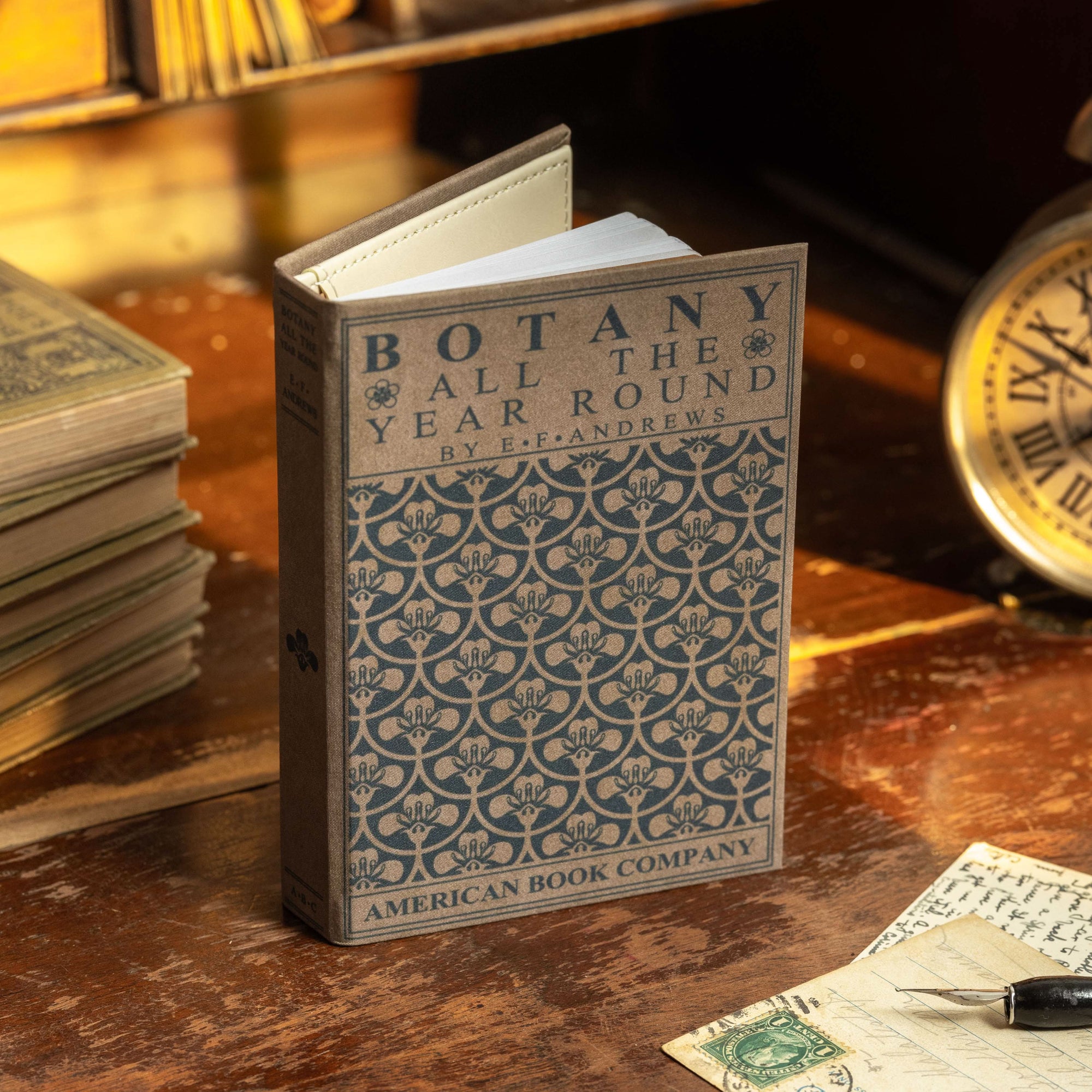'Botany All the Year Round' by E. F. Andrews 1903 Passport/Notebook Wallet - Novelbookstore.co