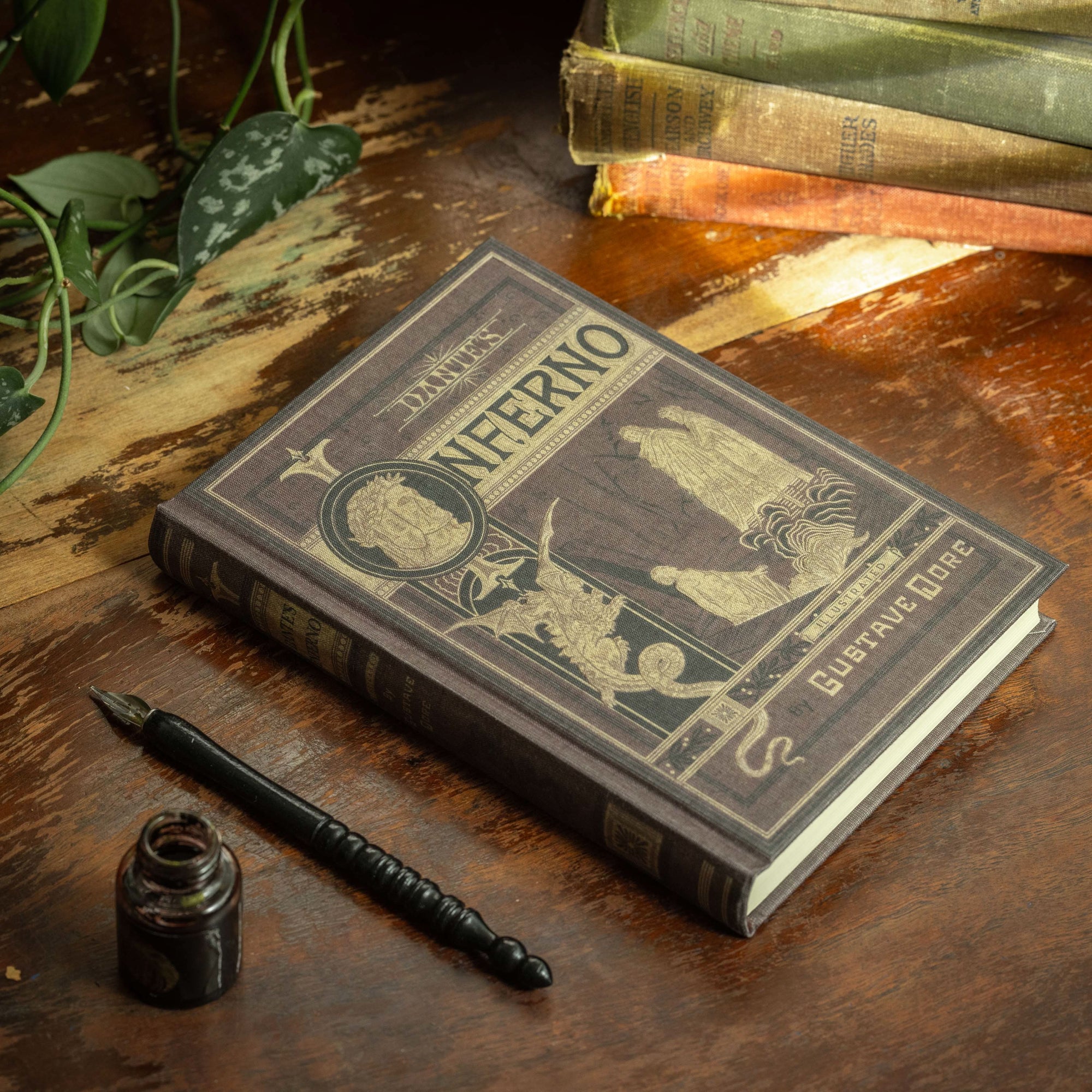 *Dante's Inferno by Dante Alighieri 1320 Book Journal - Novelbookstore.co