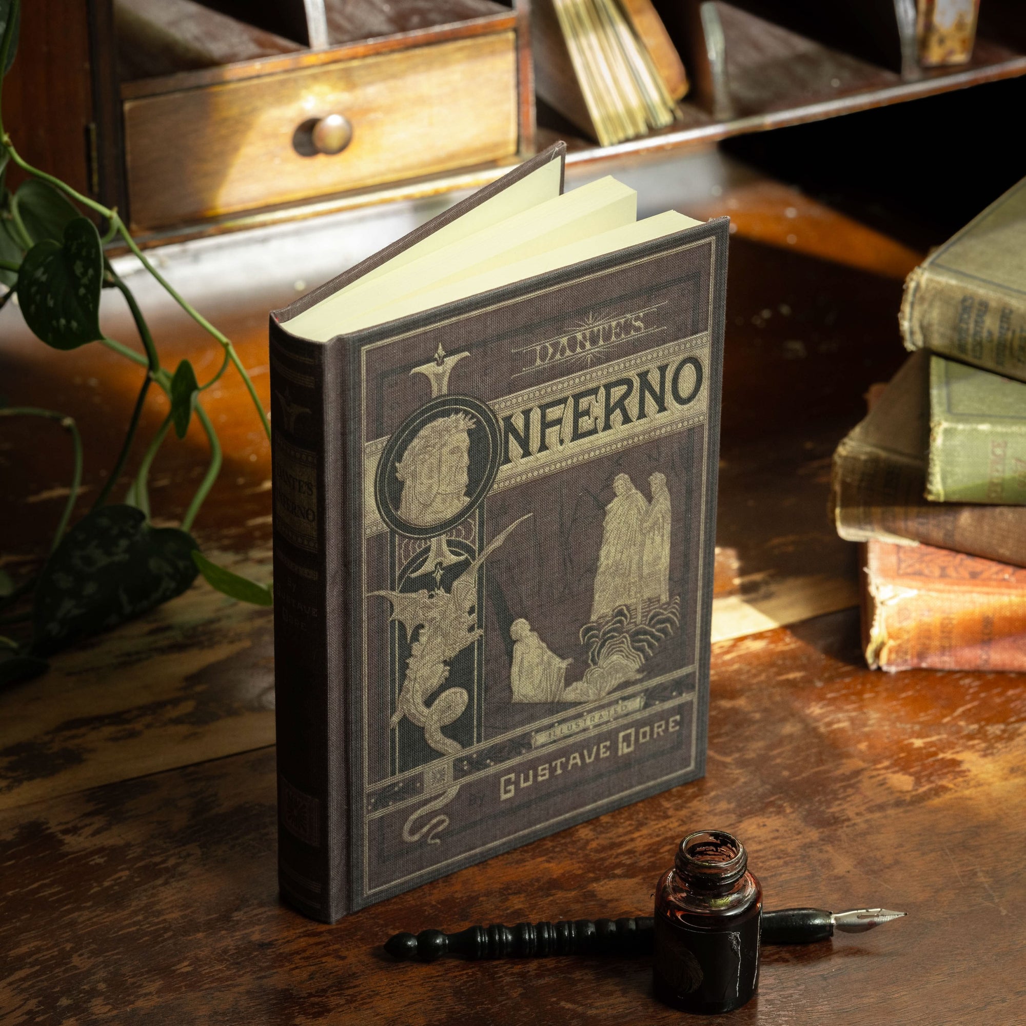 *Dante's Inferno by Dante Alighieri 1320 Book Journal - Novelbookstore.co