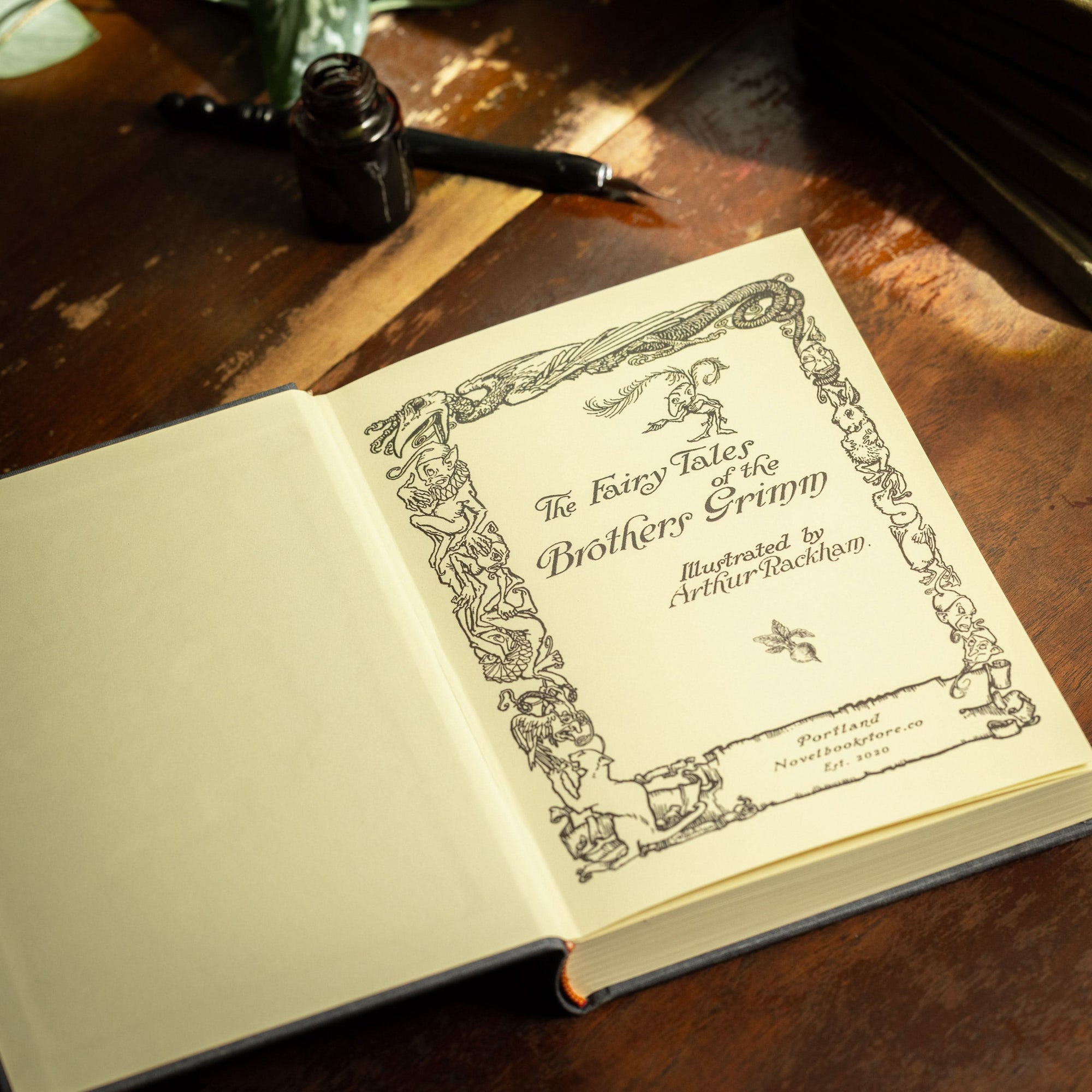 *Grimm's Fairy Tales by Jacob & Wilhelm Grimm 1812 Book Journal - Novelbookstore.co