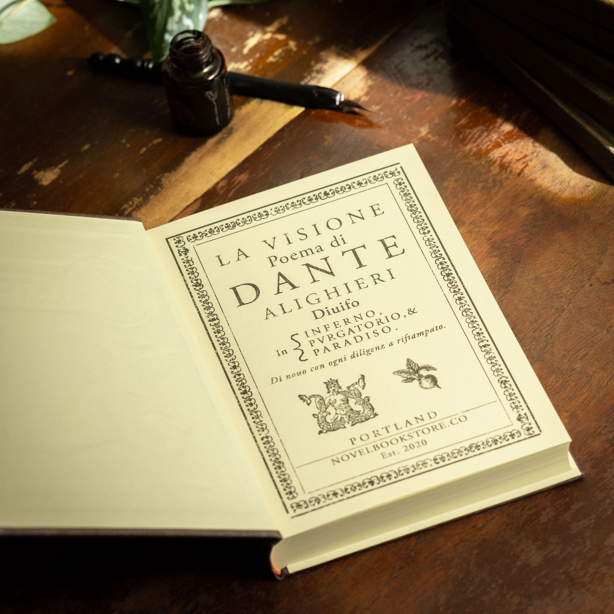 *Dante's Inferno by Dante Alighieri 1320 Book Journal - Novelbookstore.co