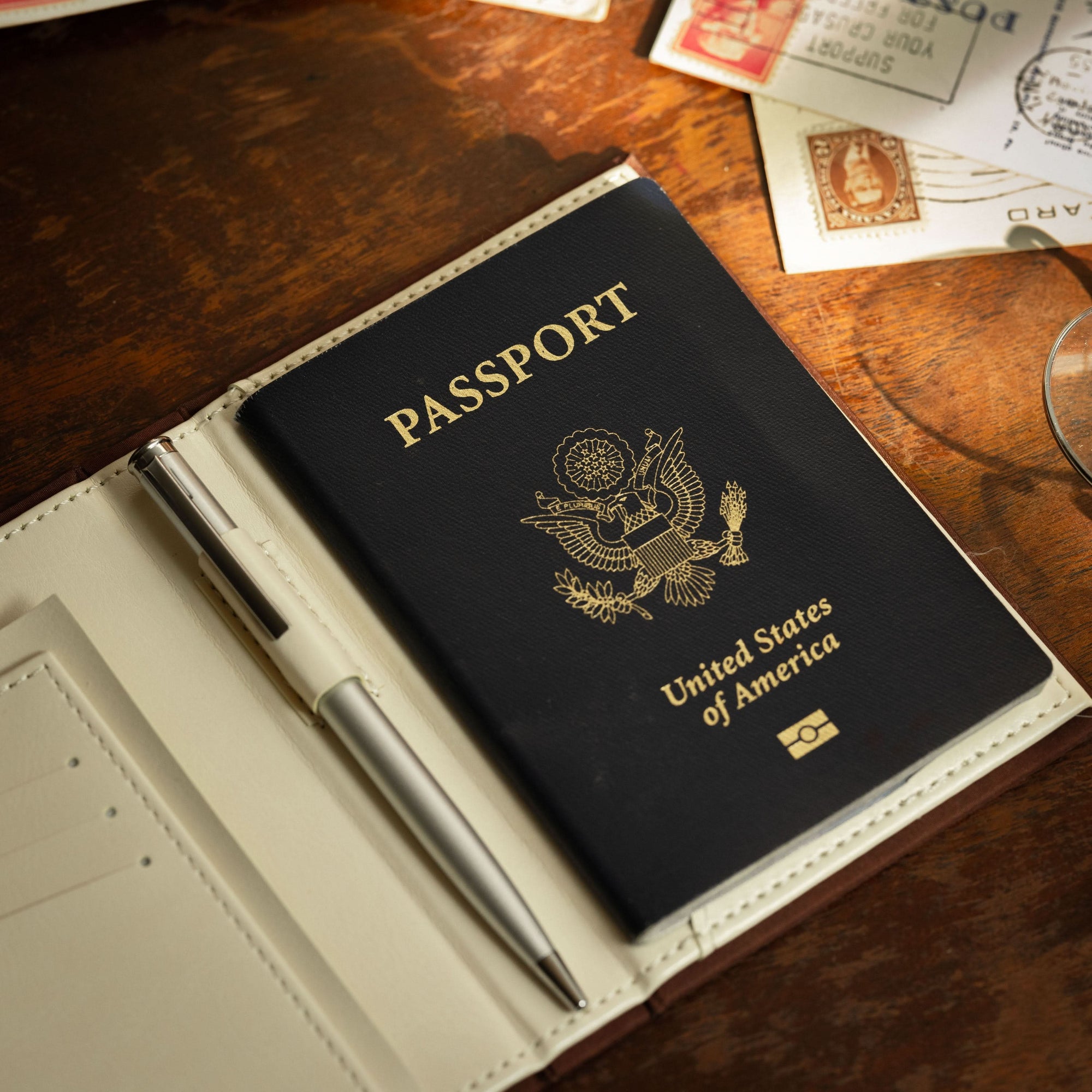 'The Complete Poetical Works of Edgar Allan Poe' 1884 edition Passport/Notebook Wallet - Novelbookstore.co