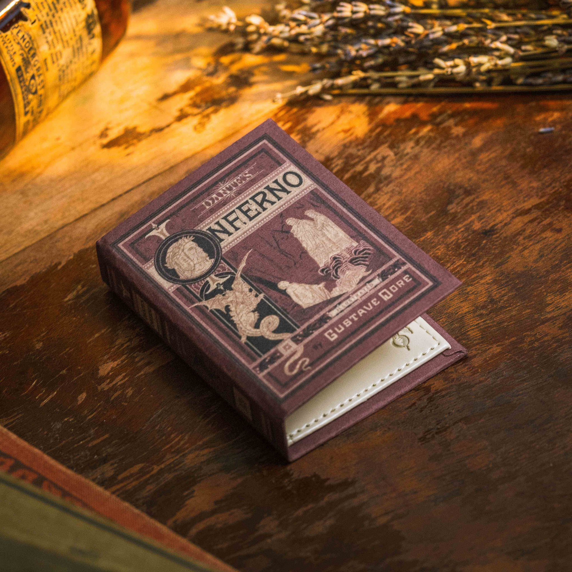 Dante's Inferno by Dante Alighieri 1320 Book Wallet - Novelbookstore.co