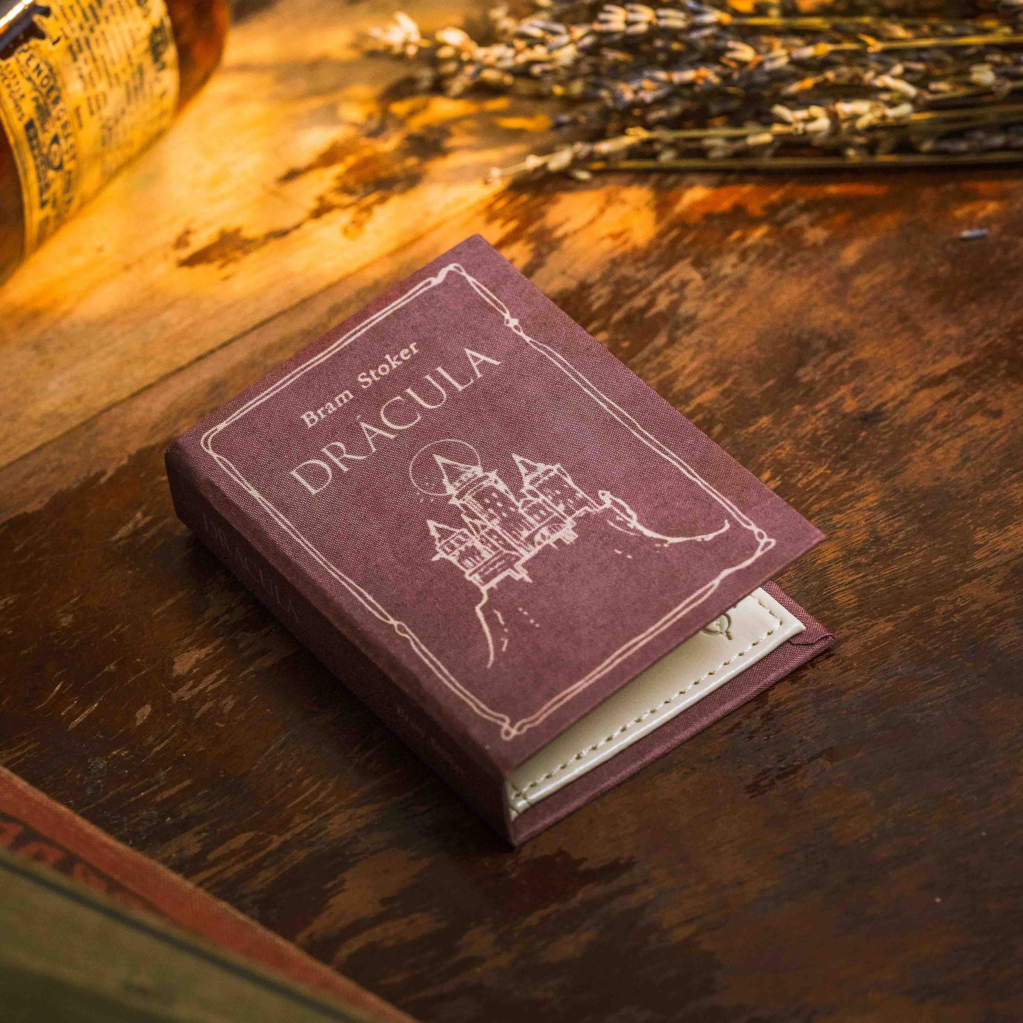 Dracula by Bram Stoker 1897 Book Wallet - Novelbookstore.co