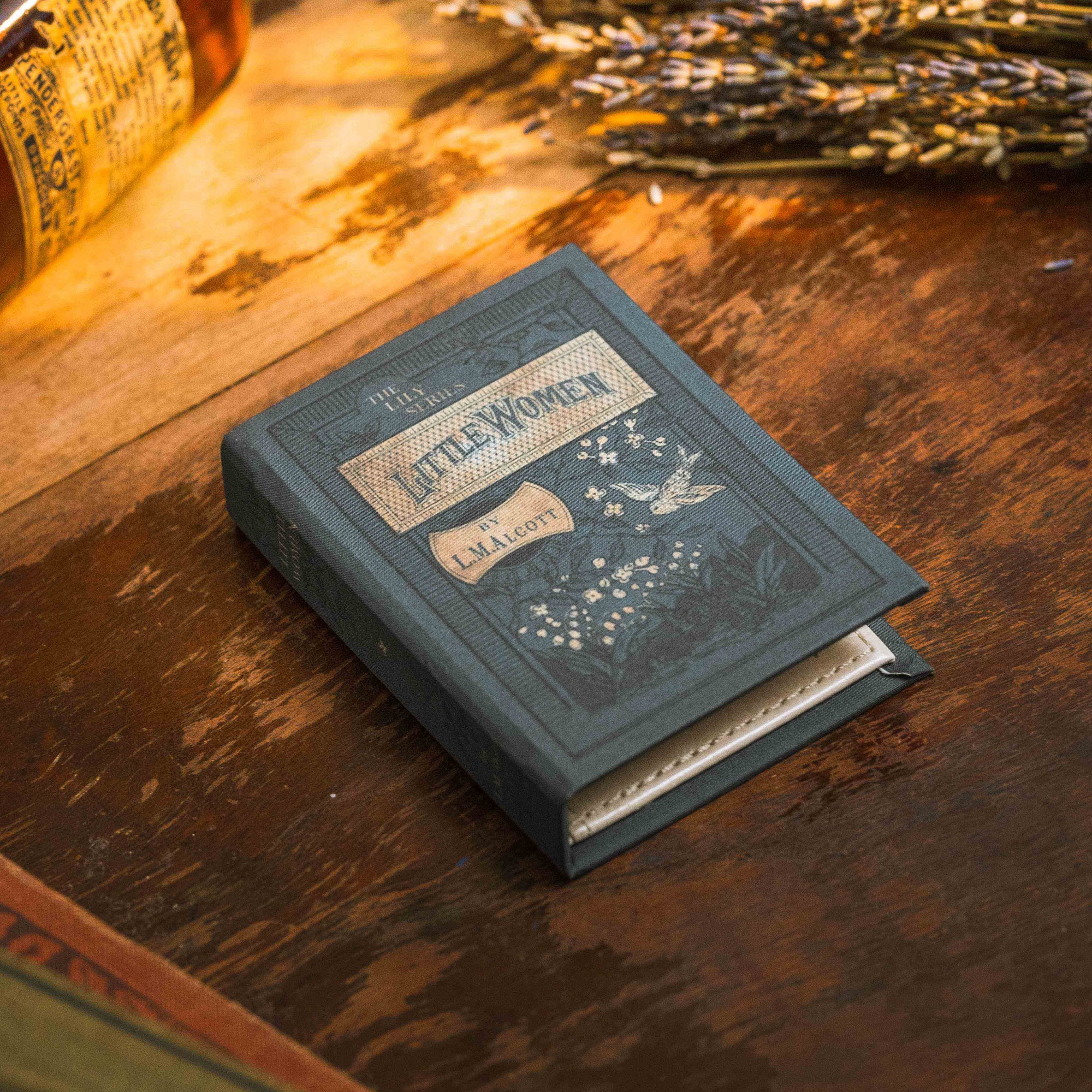 Little Women (Navy) by Louisa May Alcott 1868  Book Wallet - Novelbookstore.co