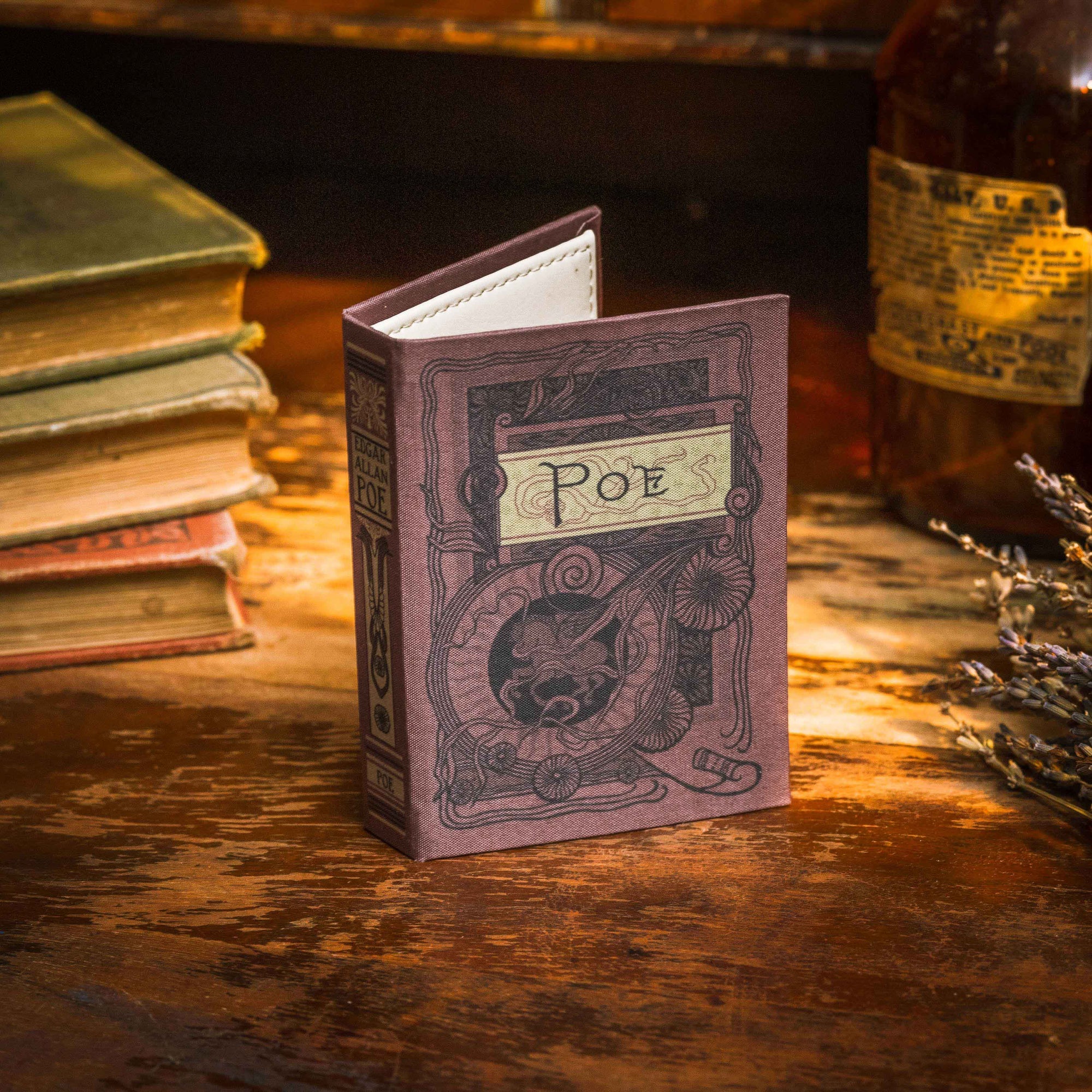 The Complete Poetical Works of Edgar Allan Poe 1884 edition Book Wallet - Novelbookstore.co