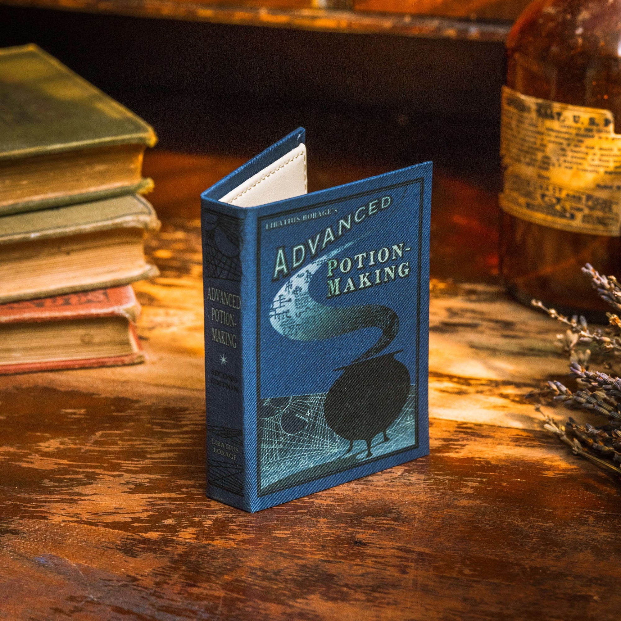 Advanced Potion Making  by Libatius Borage circa 1946 Book Wallet - Novelbookstore.co