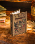 Alice in Wonderland Lewis Carroll 1865 Book Wallet - Novelbookstore.co