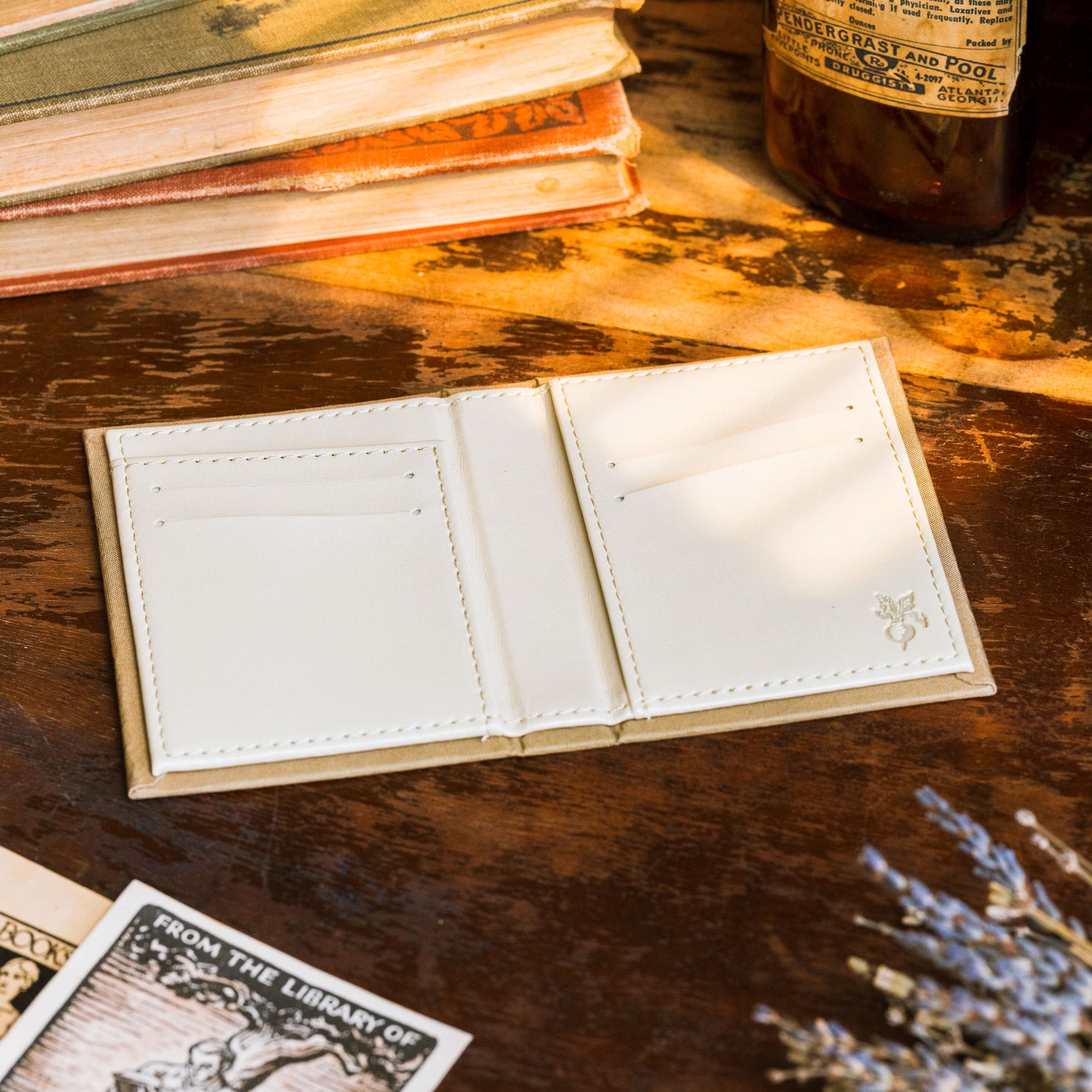 <3 Alice in Wonderland, Through the Looking Glass by Lewis Carroll 1871 Book Wallet - Novelbookstore.co