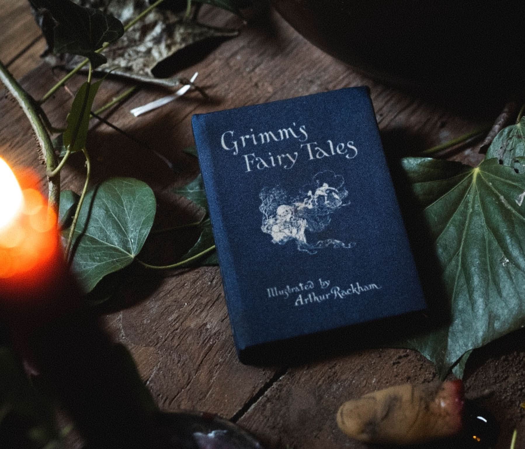 Grimm’s Fairy Tales by Jacob & Wilhelm Grimm 1812 Book Wallet - Novelbookstore.co