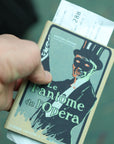 'Le Fantôme de l'Opéra' by Gaston Leroux 1910 (Phantom) Passport/Notebook Wallet - Novelbookstore.co