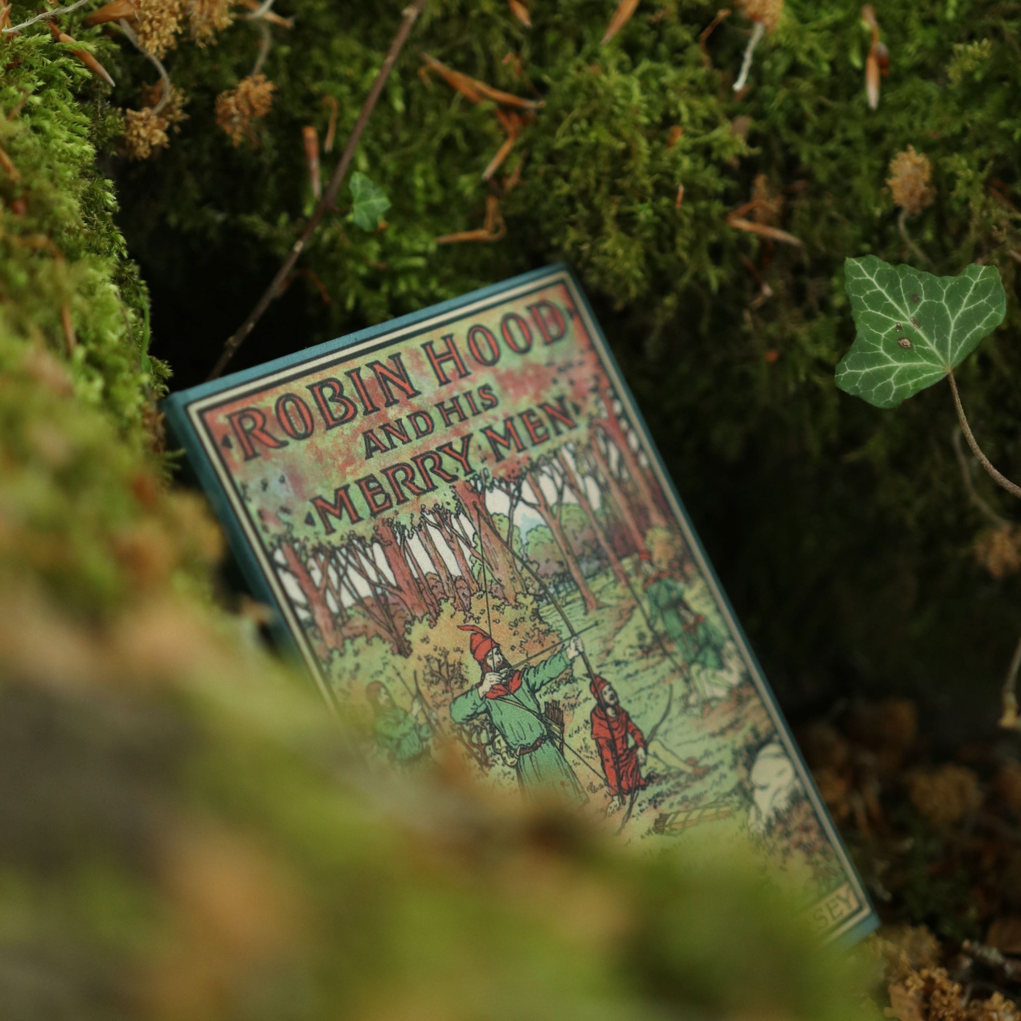 'Robin Hood & His Merry Men' by Howard Pyle 1883 Passport/Notebook Wallet - Novelbookstore.co