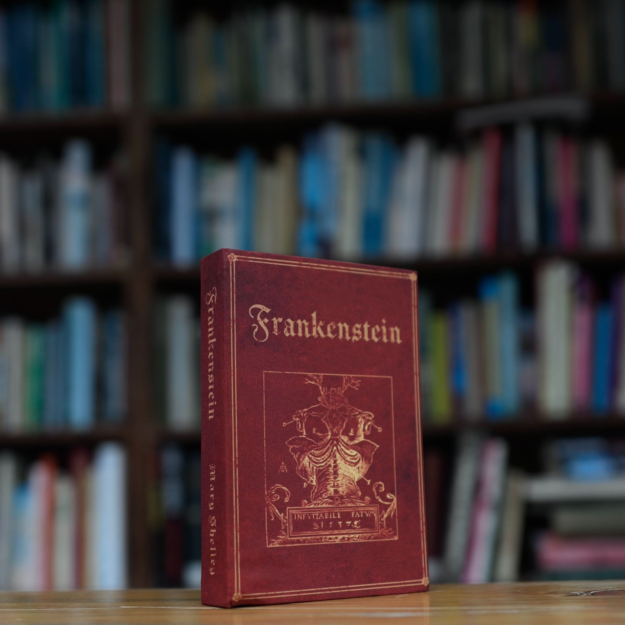 'Frankenstein' by Mary Shelley 1818 Passport/Notebook Wallet - Novelbookstore.co