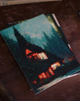 The Cottage/Library Collection - Notecard / Stationery / Art - 10 Count. - Novelbookstore.co