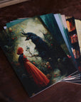 The Cottage/Library Collection - Notecard / Stationery / Art - 10 Count. - Novelbookstore.co
