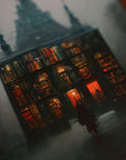 The Cottage/Library Collection - Notecard / Stationery / Art - 10 Count. - Novelbookstore.co