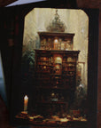 The Cottage/Library Collection - Notecard / Stationery / Art - 10 Count. - Novelbookstore.co