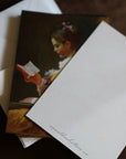 Bookish Classic Art - Notecard / Stationery / Art - 10 Count.