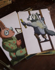Library Critters - Notecard / Stationery / Art - 10 Count. - Novelbookstore.co