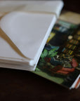 Library Critters - Notecard / Stationery / Art - 10 Count. - Novelbookstore.co