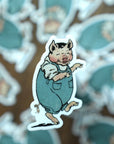 Sticker - Sticks Pig - Novelbookstore.co