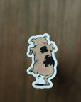 Sticker - The Straw Pig - Novelbookstore.co