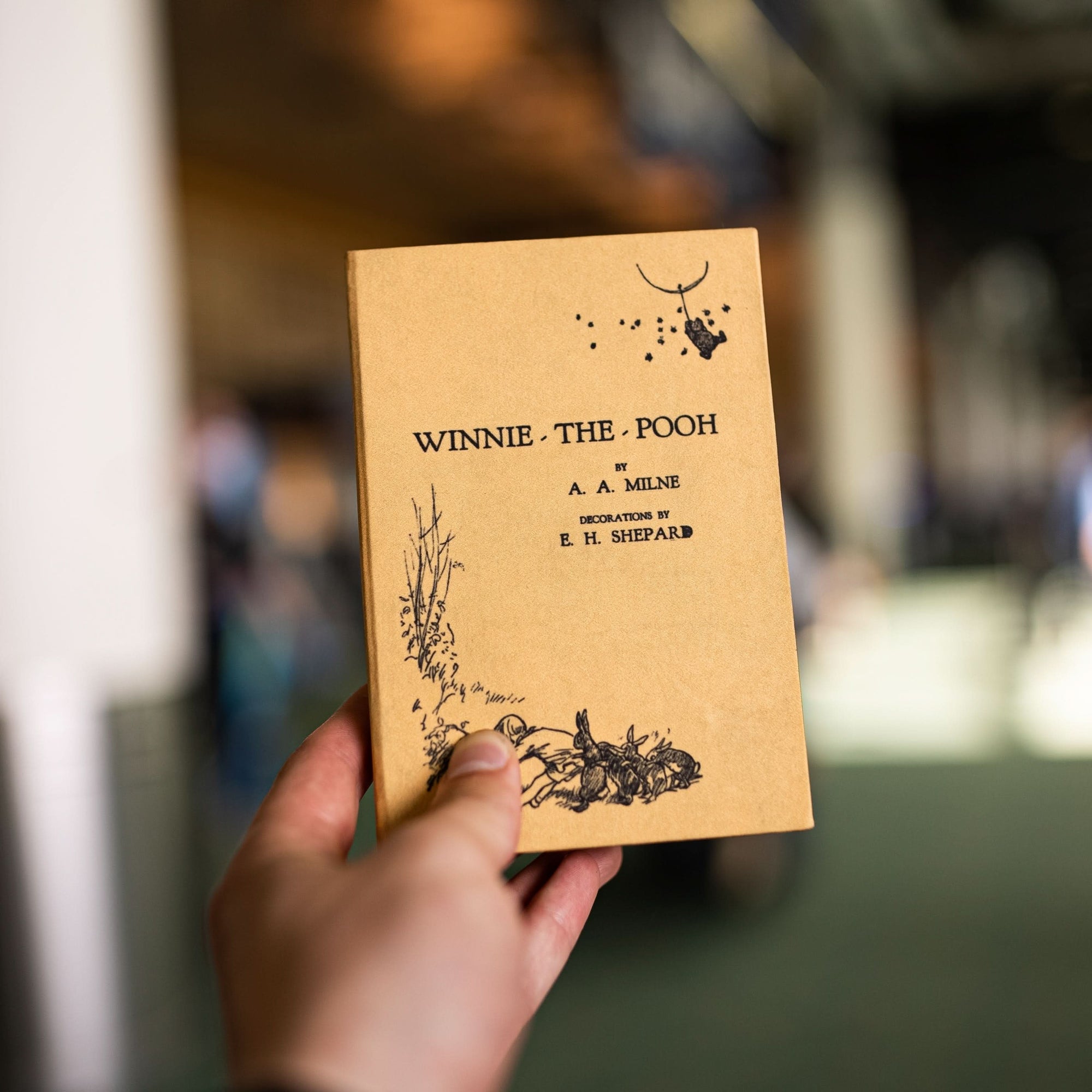 'Winnie-the-Pooh' by A. A. Milne & E. H. Shepard 1926 Passport/Notebook Wallet - Novelbookstore.co