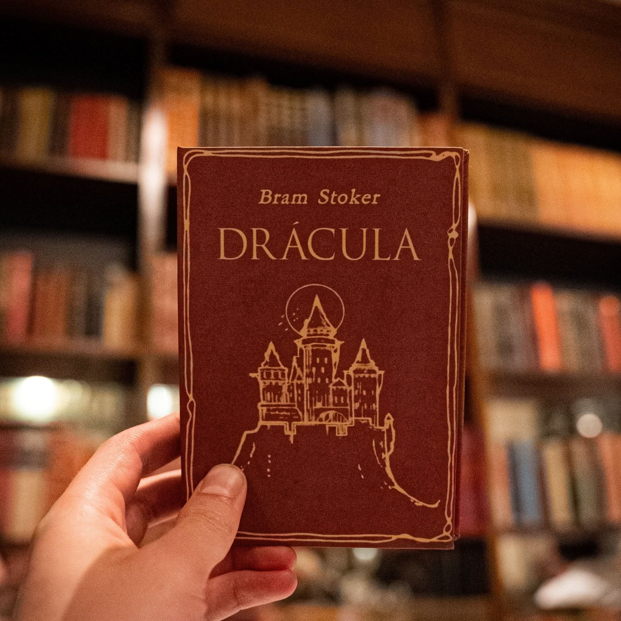 'Dracula' by Bram Stoker 1897 Passport/Notebook Wallet - Novelbookstore.co