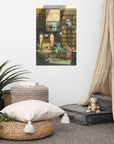 Critters Reading in Library Poster - Novelbookstore.co