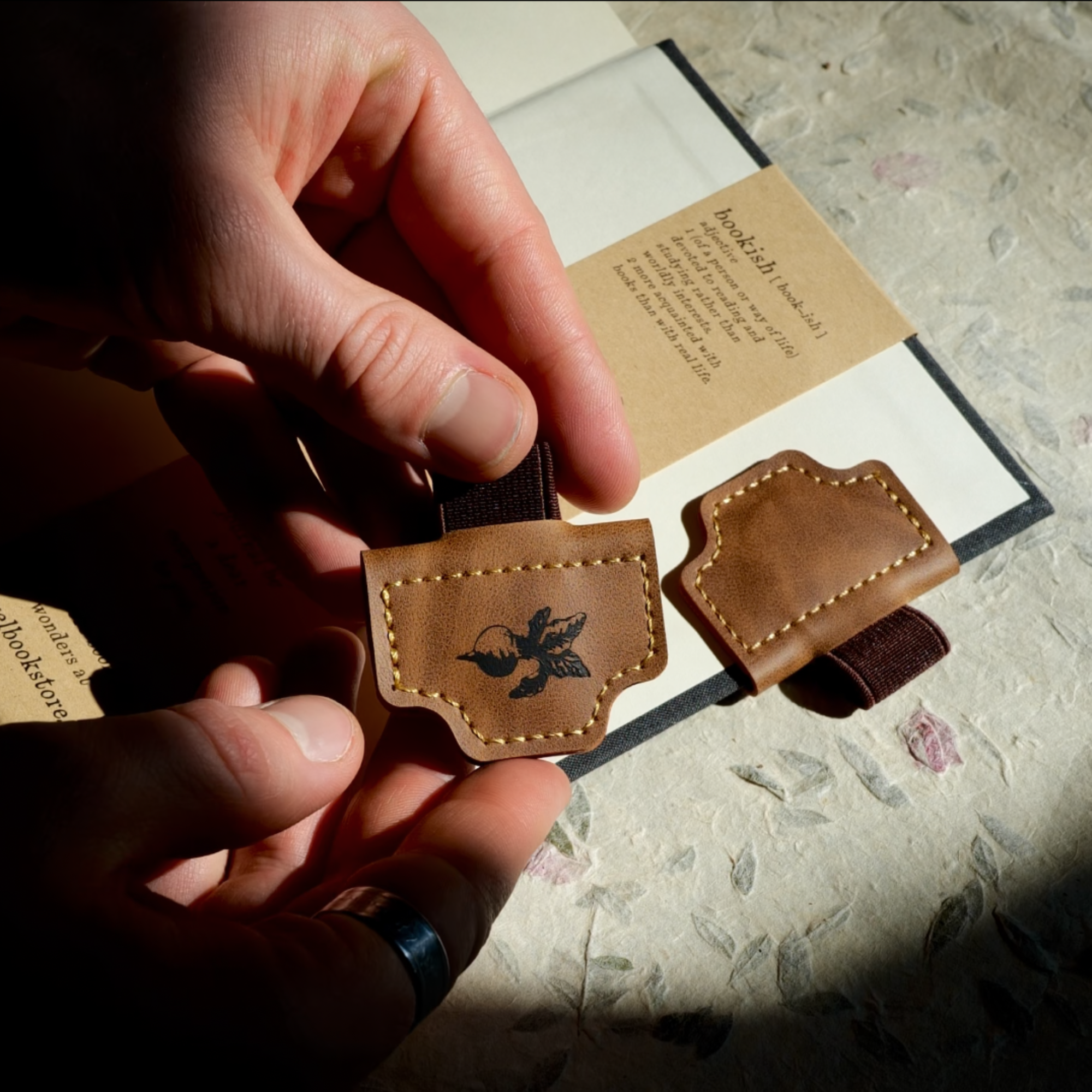 The Marginalia Bookmark: Magnetic Bookmark & Pen Holder - Novelbookstore.co