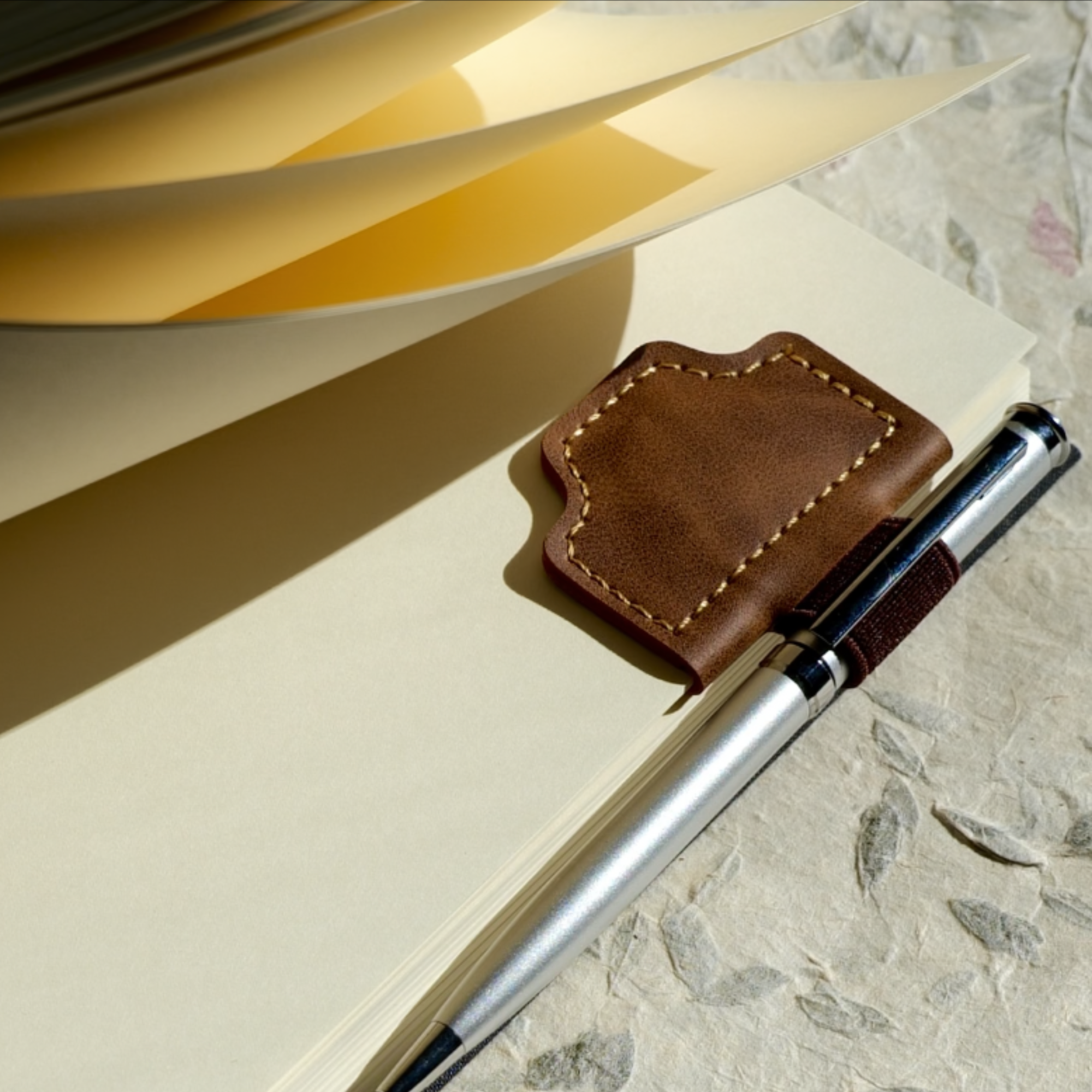 The Marginalia Bookmark: Magnetic Bookmark & Pen Holder - Novelbookstore.co