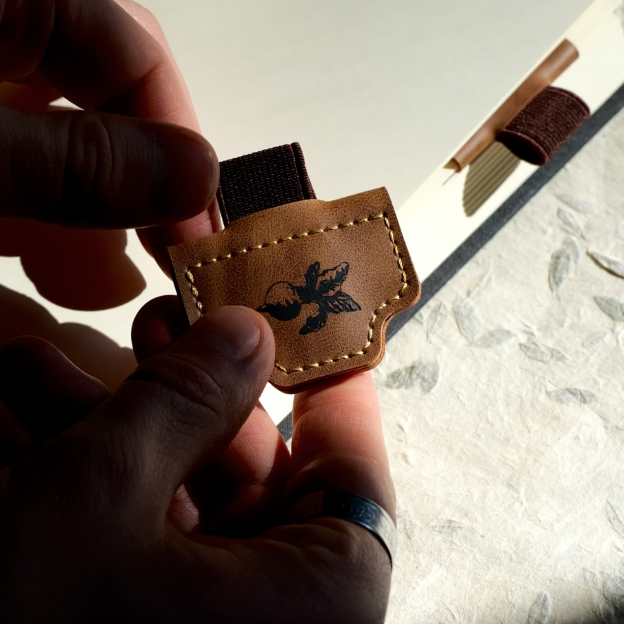 The Marginalia Bookmark: Magnetic Bookmark & Pen Holder - Novelbookstore.co